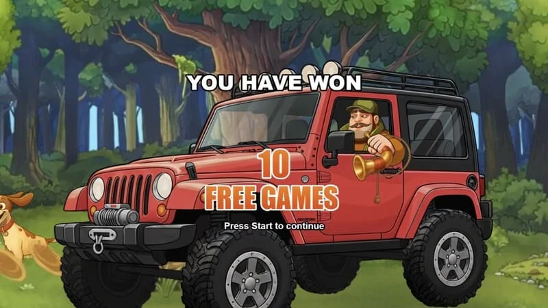 Hunt the Bucks – Free Games paleidimas su Booster-panele ir Hunter-Wild